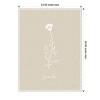 Amanti Art Delicate Wildflowers IV by Katrina Pete Canvas Wall Art Print Framed 23 x 30-in. - 4 of 4
