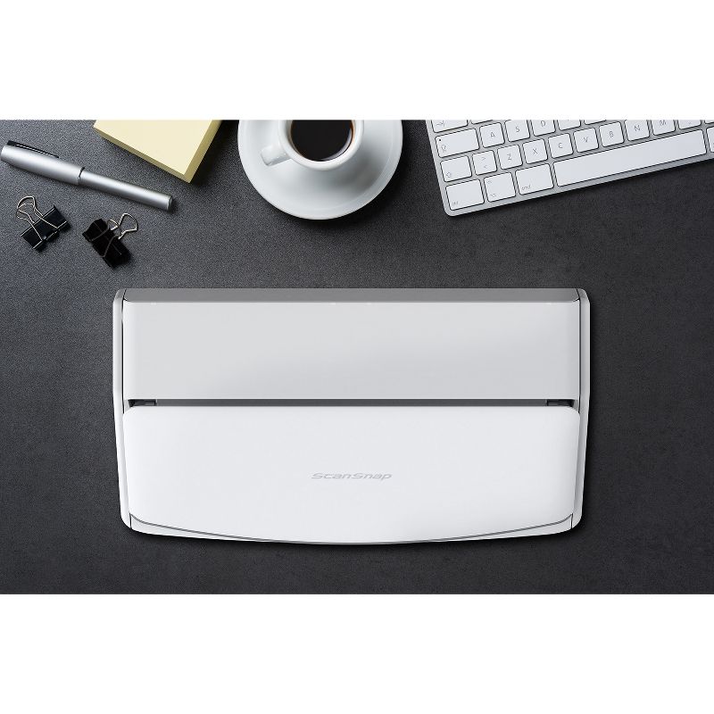 Fujitsu ScanSnap iX1600 Versatile Cloud Enabled Document Scanner for Mac and PC, White (PA03770-B615), 5 of 8