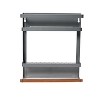 Metal Magnetic Organizer with Towel Rack - 4 of 4