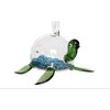 Beachcombers Glass Blue Glitter Turtle Ornament - image 3 of 3