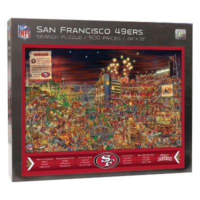 San Francisco 49ers Joe Journeyman Find Joe Puzzle 500pc