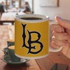 California State University Long Beach Primary Logo Ceramic Coffee Mug Novelty Gift Mugs for Coffee Tea and Hot Drinks 11oz White - 4 of 4