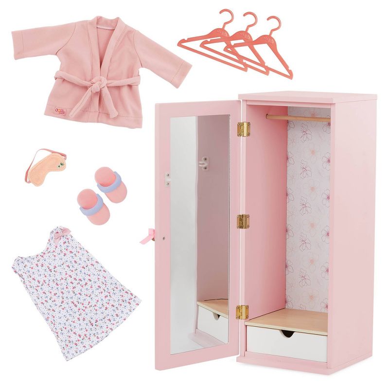 Our Generation Fashion Closet &#38; Outfit Accessory Set for 18&#34; Dolls, 1 of 8