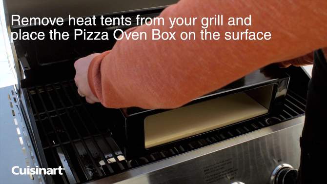 Cuisinart Grill Top Pizza Oven Kit CPO-700, 2 of 9, play video