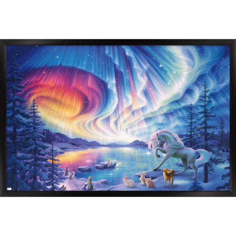 Trends International Space - Borealis Framed Wall Poster Prints, 1 of 7