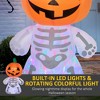 Polyester 6Ft Halloween Inflatable Outdoor Decorations, Inflatable Led Yard Decorations - 3 of 4