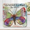 Courtside Market A Grateful Heart Butterfly  3-in-1 20 oz Soy Wax Candle with Decorative Art Lid - 4 of 4