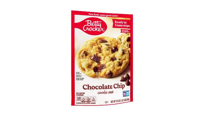 Betty Crocker Chocolate Chip Cookie Mix - 17.5oz, 2 of 25, play video