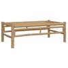 vidaXL Patio Coffee Table 39.4 in.x21.7 in.x13 in. Bamboo - 2 of 4