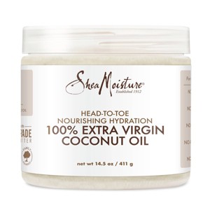 SheaMoisture 100% Extra Virgin Coconut Oil - 15 fl oz - 1 of 4