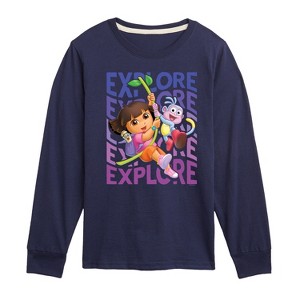 Boys' - Dora the Explorer - Explore Long Sleeve Graphic T-Shirt - 1 of 3