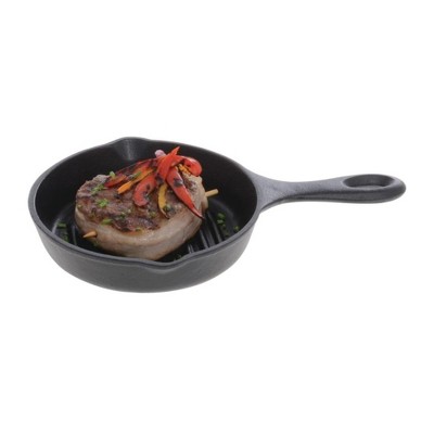 Norpro Pre-Seasoned Cast Iron Mini Grill Pan