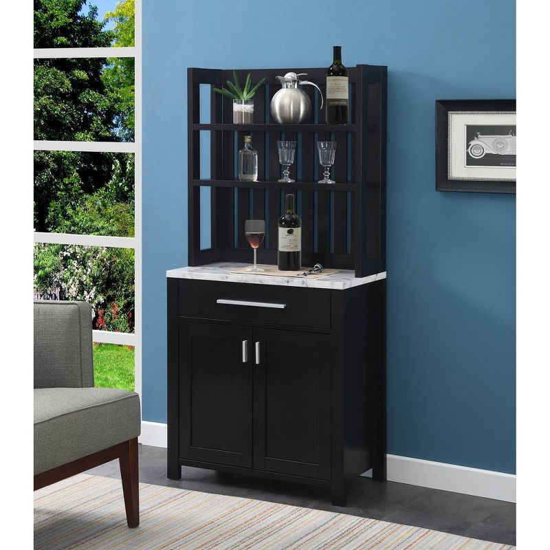 Sawyer Wine Bar with Cabinet - Breighton Home, 3 of 8