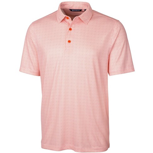 Cutter & Buck Pike Double Dot Print Stretch Mens Big And Tall Polo ...