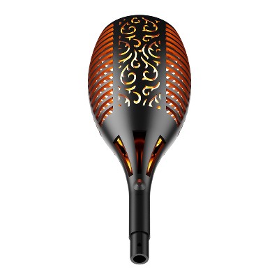 Xodo FL1 Solar Torch Lights with Flickering Flames, 4-Pack