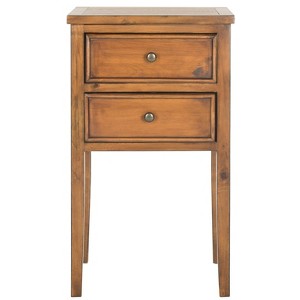 Toby End Table - Brown - Safavieh
