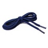 Elerevyo Round Rope Dual Colored Striped 0.2" Thick Boot Sneakers Shoelace 3 Pairs - 2 of 4