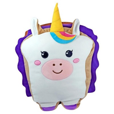 Sandoichis™ 15 Inch Oversized Sandwich Plush – Patty the PB & Jellicorn™