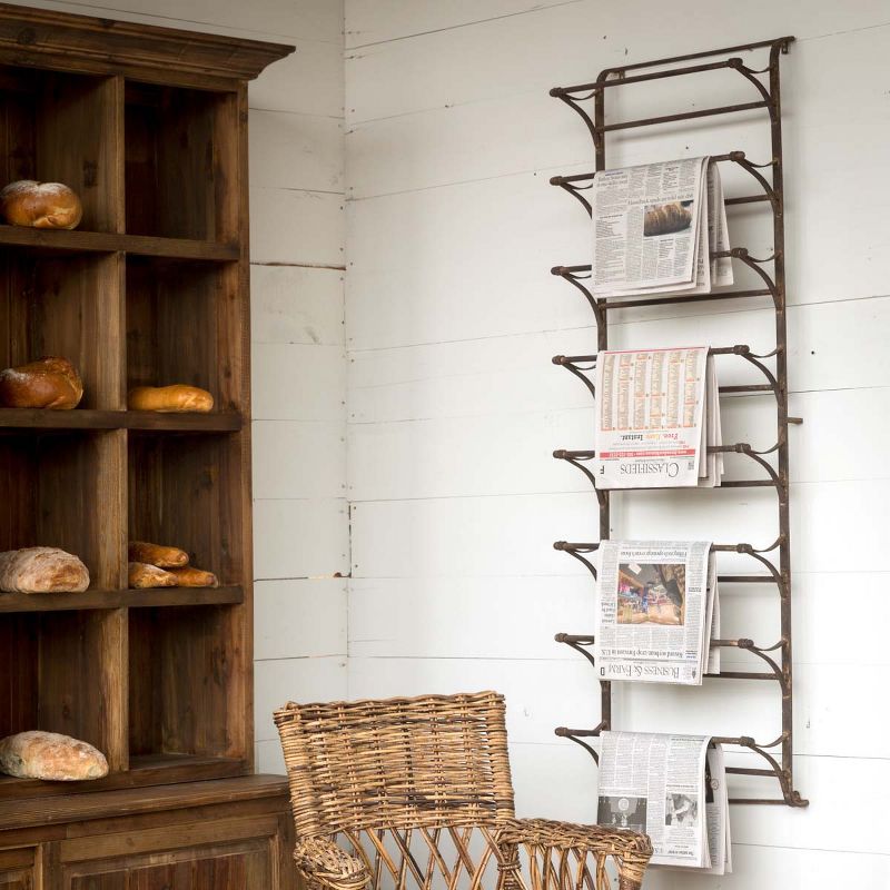 Park Hill Collection Metal Wall Display Rack, 1 of 3