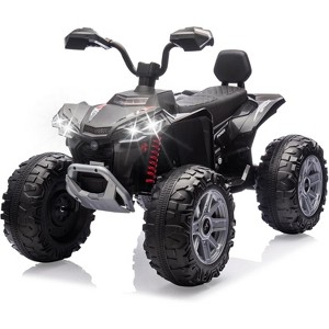 24V 2 Seater Electric ATV, Electric Car for Kids, Four-Wheeled Dirt Quad Car with Powerful Motor - 1 of 4