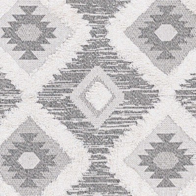 black, medium gray