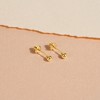 Girls' Classic Ball Screw Back 14k Yellow Gold Earrings - In Season Jewelry - 4 of 4