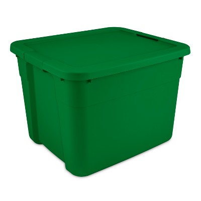 Small Emerald Green Storage Bin 10in x 7in