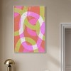 Art Remedy Lolipop Sunset Modern Color Block Abstract Wall Art Framed - 2 of 4