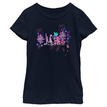 Girl's Encanto Luisa Floral By Sebas Pakui T-Shirt