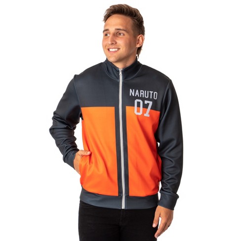 Naruto Shippuden Mens' Uzumaki Symbol Team 07 Costume Jacket - image 1 of 4