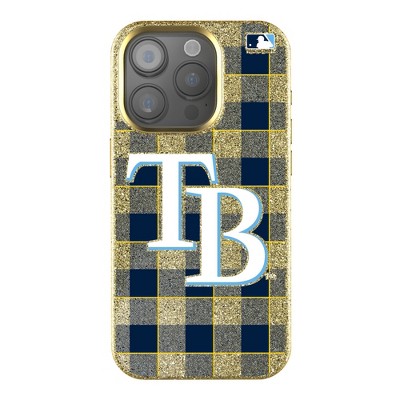 Keyscaper MLB Plaid Bling Cell Phone Case for iPhone 14 Pro