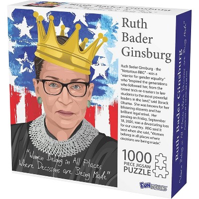 Funwares Ruth Bader Ginsburg 1000 Piece Jigsaw Puzzle