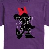 Men's - Disney - Minnie Logo Silhouette Short Sleeve Graphic T-Shirt - 2 of 4