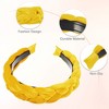 Unique Bargains Non-slip Fashion Solid Wide Headbands 1.18" - 4 of 4