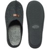 Alpine Swiss Bruce Mens Felt Faux Wool Clog Slippers Comfortable Slip On House Shoes - 4 of 4