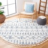 Berber Fringe Shag BFG519 Power Loomed Indoor Rugs - Safavieh - 2 of 4