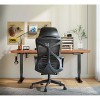 MaseiKar Ergonomic Office Chair with Lumbar Support – Breathable Mesh, Nylon Base, Wheels, and Armrests, Comfortable Swivel Chair for Home and Office - 2 of 4