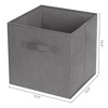 REGALWOVEN Collapsible Fabric Storage Bin with Handle for Organizing Clothes Books 2 Pcs - 4 of 4