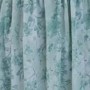 green floral