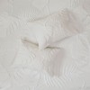Okak Queen/King 3-Piece Tufted Cotton Palm Bed Duvet Cover Set/Comforter Set,Comfortable Lightweight Coverlet Bedding Sets - 4 of 4