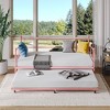 Whizmax Twin Bed with Pull Out Trundle, Metal Twin Daybed and Trundle Set, Day Bed Sofa Bed Frame with Steel Slat Support for Bedroom, Living Room - 4 of 4