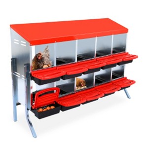 GustoWave  Metal Chicken Nesting Box - 1 of 4
