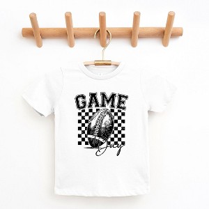 The Juniper Shop Retro Football Game Day Toddler Short Sleeve Tee - 1 of 3
