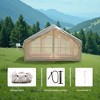 ORRD 6.3m² Inflatable Tent with Extended Awning | 5 Min Setup Electric Pump | 4-6 Person All-Weather Camping Tent - 3 of 4