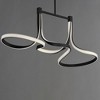 ET2 Lighting Serpentine 2 - Light Island Pendant Light in  Black - 2 of 4
