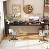 Aheaplus 78.8'' W Rectangle Computer Desk with Power Outlet - 2 of 4