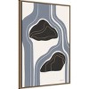 Amanti Art Waterfall Abstract III by Becky Thorns Framed  Wall Art Print - 2 of 4