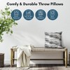 Americanflat Abstract Blurred Throw Pillow with Premium Polyester - 2 of 4