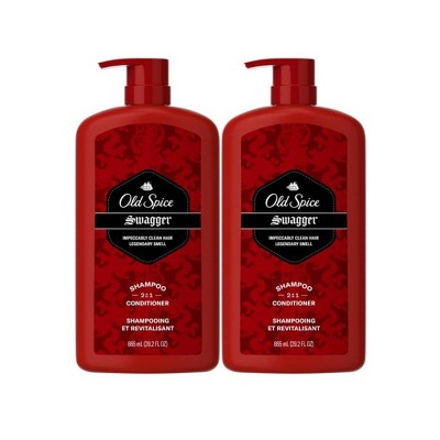 Old Spice Swagger 2-in-1 Shampoo and Conditioner Twin Pack - 58.4 fl oz
