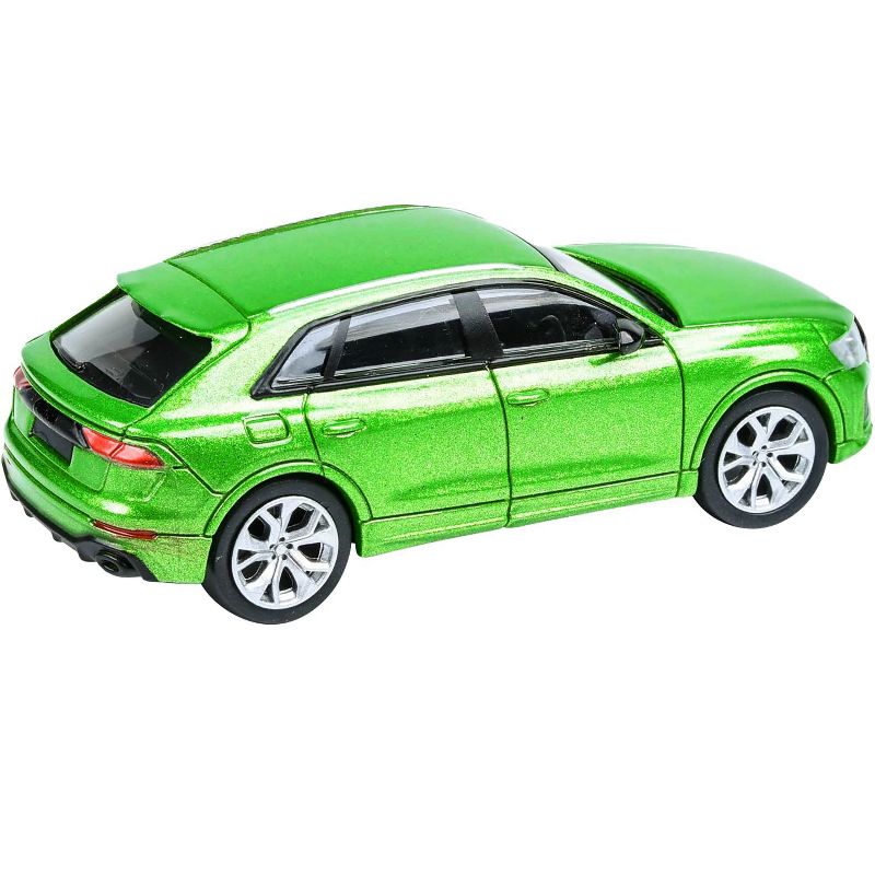 Audi RS Q8 Java Green Metallic 1/64 Diecast Model Car by Paragon, 3 of 4